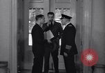 Standbild drücken Sie am Weißen Haus West Wing Washington DC USA, 1937, aus Sekunde 33 historischem Filmmaterial Videoclip 65675036474