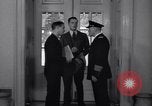 Standbild drücken Sie am Weißen Haus West Wing Washington DC USA, 1937, aus Sekunde 34 historischem Filmmaterial Videoclip 65675036474