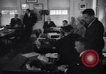 Image of White House Press Room Washington DC USA, 1937, second 23 stock footage video 65675036475