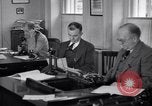 Image of White House Press Room Washington DC USA, 1937, second 32 stock footage video 65675036475