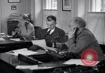 Image of White House Press Room Washington DC USA, 1937, second 39 stock footage video 65675036475