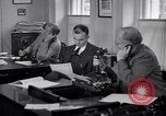Image of White House Press Room Washington DC USA, 1937, second 41 stock footage video 65675036475