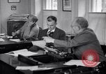 Image of White House Press Room Washington DC USA, 1937, second 42 stock footage video 65675036475
