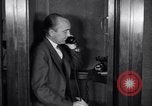 Image of White House Press Room Washington DC USA, 1937, second 56 stock footage video 65675036475