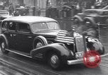 Image of Presidential motorcade Washington DC USA, 1937, second 15 stock footage video 65675036477