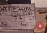 Image of 90th Replacement Battalion of United States Army Vietnam, 1970, second 6 stock footage video 65675036490