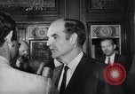 Immagine di Humphrey e 1968 Convenzione Nazionale Democratica arrivano i leader Chicago Illinois USA, 1968, secondo 37 filmato di repertorio 65675036505