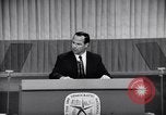 Immagine di Humphrey dichiarata Candidato presidenziale democratica Chicago Illinois USA, 1968, secondo 6 filmato di repertorio 65675036509