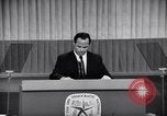 Immagine di Humphrey dichiarata Candidato presidenziale democratica Chicago Illinois USA, 1968, secondo 7 filmato di repertorio 65675036509
