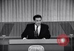 Immagine di Humphrey dichiarata Candidato presidenziale democratica Chicago Illinois USA, 1968, secondo 13 filmato di repertorio 65675036509