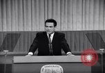 Immagine di Humphrey dichiarata Candidato presidenziale democratica Chicago Illinois USA, 1968, secondo 21 filmato di repertorio 65675036509