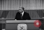 Immagine di Humphrey dichiarata Candidato presidenziale democratica Chicago Illinois USA, 1968, secondo 24 filmato di repertorio 65675036509
