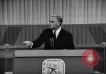 Immagine di Humphrey dichiarata Candidato presidenziale democratica Chicago Illinois USA, 1968, secondo 25 filmato di repertorio 65675036509