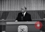 Immagine di Humphrey dichiarata Candidato presidenziale democratica Chicago Illinois USA, 1968, secondo 28 filmato di repertorio 65675036509