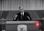 Immagine di Humphrey dichiarata Candidato presidenziale democratica Chicago Illinois USA, 1968, secondo 29 filmato di repertorio 65675036509