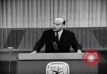 Immagine di Humphrey dichiarata Candidato presidenziale democratica Chicago Illinois USA, 1968, secondo 43 filmato di repertorio 65675036509