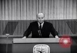 Immagine di Humphrey dichiarata Candidato presidenziale democratica Chicago Illinois USA, 1968, secondo 45 filmato di repertorio 65675036509
