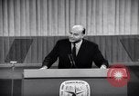 Immagine di Humphrey dichiarata Candidato presidenziale democratica Chicago Illinois USA, 1968, secondo 47 filmato di repertorio 65675036509