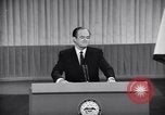 Immagine di Hubert Humphrey discorso di accettazione nomina presidenziale Chicago Illinois USA, 1968, secondo 4 filmato di repertorio 65675036510