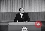 Immagine di Hubert Humphrey discorso di accettazione nomina presidenziale Chicago Illinois USA, 1968, secondo 14 filmato di repertorio 65675036510