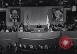 Immagine di Hubert Humphrey discorso di accettazione nomina presidenziale Chicago Illinois USA, 1968, secondo 29 filmato di repertorio 65675036510
