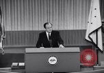 Immagine di Hubert Humphrey discorso di accettazione nomina presidenziale Chicago Illinois USA, 1968, secondo 41 filmato di repertorio 65675036510