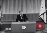 Immagine di Hubert Humphrey discorso di accettazione nomina presidenziale Chicago Illinois USA, 1968, secondo 42 filmato di repertorio 65675036510