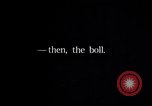 Image of cotton farming fruit stage Southern United States USA, 1922, second 46 stock footage video 65675036513