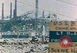 Standbild elektrischen Transformator station zerstört von Atomic Blast Nagasaki Japan, 1945, aus Sekunde 1 historischem Filmmaterial Videoclip 65675036517
