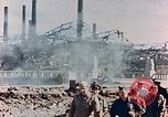 Standbild elektrischen Transformator station zerstört von Atomic Blast Nagasaki Japan, 1945, aus Sekunde 3 historischem Filmmaterial Videoclip 65675036517