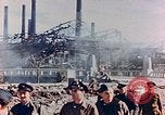 Standbild elektrischen Transformator station zerstört von Atomic Blast Nagasaki Japan, 1945, aus Sekunde 7 historischem Filmmaterial Videoclip 65675036517