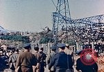 Standbild elektrischen Transformator station zerstört von Atomic Blast Nagasaki Japan, 1945, aus Sekunde 11 historischem Filmmaterial Videoclip 65675036517