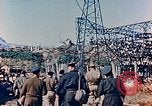 Standbild elektrischen Transformator station zerstört von Atomic Blast Nagasaki Japan, 1945, aus Sekunde 12 historischem Filmmaterial Videoclip 65675036517