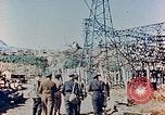 Standbild elektrischen Transformator station zerstört von Atomic Blast Nagasaki Japan, 1945, aus Sekunde 16 historischem Filmmaterial Videoclip 65675036517