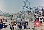 Standbild elektrischen Transformator station zerstört von Atomic Blast Nagasaki Japan, 1945, aus Sekunde 17 historischem Filmmaterial Videoclip 65675036517