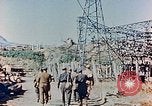 Standbild elektrischen Transformator station zerstört von Atomic Blast Nagasaki Japan, 1945, aus Sekunde 18 historischem Filmmaterial Videoclip 65675036517