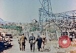 Standbild elektrischen Transformator station zerstört von Atomic Blast Nagasaki Japan, 1945, aus Sekunde 19 historischem Filmmaterial Videoclip 65675036517