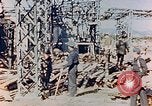 Standbild elektrischen Transformator station zerstört von Atomic Blast Nagasaki Japan, 1945, aus Sekunde 22 historischem Filmmaterial Videoclip 65675036517