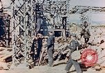 Standbild elektrischen Transformator station zerstört von Atomic Blast Nagasaki Japan, 1945, aus Sekunde 23 historischem Filmmaterial Videoclip 65675036517