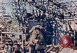 Standbild elektrischen Transformator station zerstört von Atomic Blast Nagasaki Japan, 1945, aus Sekunde 32 historischem Filmmaterial Videoclip 65675036517