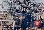 Standbild elektrischen Transformator station zerstört von Atomic Blast Nagasaki Japan, 1945, aus Sekunde 33 historischem Filmmaterial Videoclip 65675036517