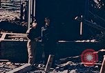 Standbild elektrischen Transformator station zerstört von Atomic Blast Nagasaki Japan, 1945, aus Sekunde 48 historischem Filmmaterial Videoclip 65675036517