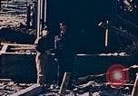Standbild elektrischen Transformator station zerstört von Atomic Blast Nagasaki Japan, 1945, aus Sekunde 50 historischem Filmmaterial Videoclip 65675036517
