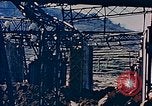 Standbild elektrischen Transformator station zerstört von Atomic Blast Nagasaki Japan, 1945, aus Sekunde 53 historischem Filmmaterial Videoclip 65675036517