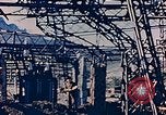 Standbild elektrischen Transformator station zerstört von Atomic Blast Nagasaki Japan, 1945, aus Sekunde 55 historischem Filmmaterial Videoclip 65675036517