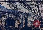 Standbild elektrischen Transformator station zerstört von Atomic Blast Nagasaki Japan, 1945, aus Sekunde 56 historischem Filmmaterial Videoclip 65675036517