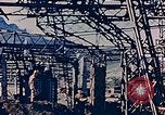 Standbild elektrischen Transformator station zerstört von Atomic Blast Nagasaki Japan, 1945, aus Sekunde 58 historischem Filmmaterial Videoclip 65675036517