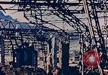 Standbild elektrischen Transformator station zerstört von Atomic Blast Nagasaki Japan, 1945, aus Sekunde 61 historischem Filmmaterial Videoclip 65675036517