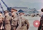 Standbild British Commonwealth troop review in Japan nach Zweiten Weltkrieg Kure Japan, 1946, aus Sekunde 4 historischem Filmmaterial Videoclip 65675036520