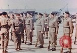Standbild British Commonwealth troop review in Japan nach Zweiten Weltkrieg Kure Japan, 1946, aus Sekunde 15 historischem Filmmaterial Videoclip 65675036520